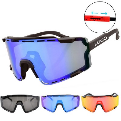 Adjustable Frame Sports Cycling Biking Sunglasses