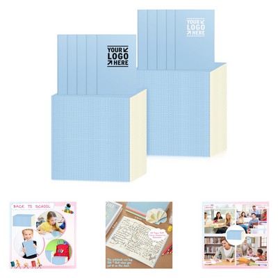 A5 5.8 x 8.3" 60 Lined Pages 30 Sheets Kraft Ruled Notebook