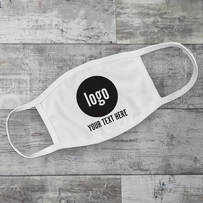 Personalized Corporate Logo Adult Face Mask