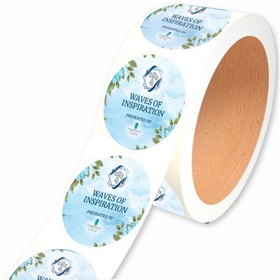 Bopp Roll Label-3" Circle- Full Color