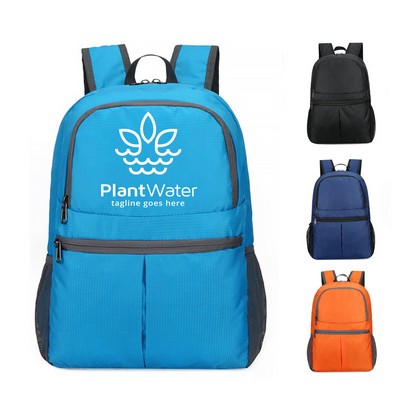 Polyester Foldable Hiking Backpack