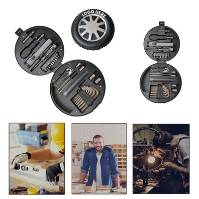 Tire-Shaped Tool Set