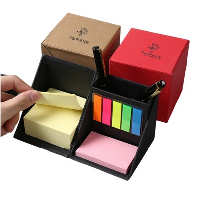 Sticky Note Pad Folder Includes Multiple Note Types