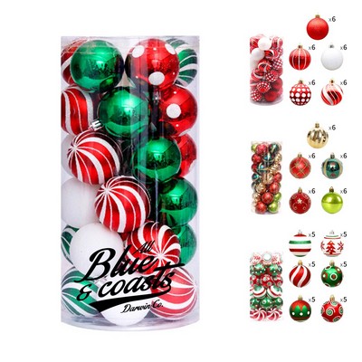 Christmas Ball Decoration Set