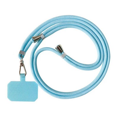 Classic Phone Lanyard and Durable Blank Phone Tether Tab with D-Ring