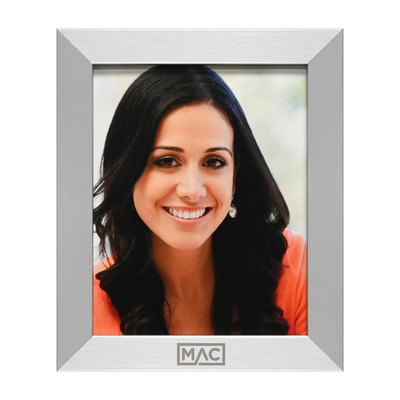 Aero Brushed Silver 8" x 10" Frame - 1.25" Wide
