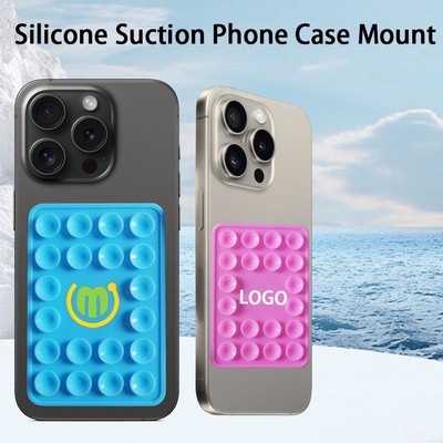 Magnetic Silicone Suction Phone Case