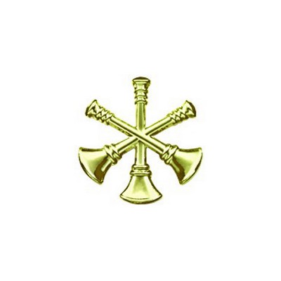 Fire Bugle Assistant Chief Insignia (Pair)
