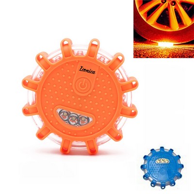 Safety Flare Roadside Emergency Disc LED Lights with Magnet