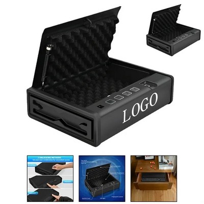 Steel Fingerprint Password Gun Box