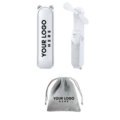 Multi-function Fan w/ Drawstring Bag