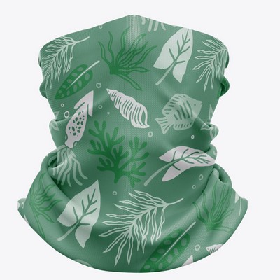 Seamless Sublimation Neck Gaiter - UPF Cooling Ice-Silk