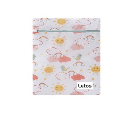 24x24" Zippered Fine Mesh Laundry Bags Laundry Wash Bags for Delicates-Woven Label