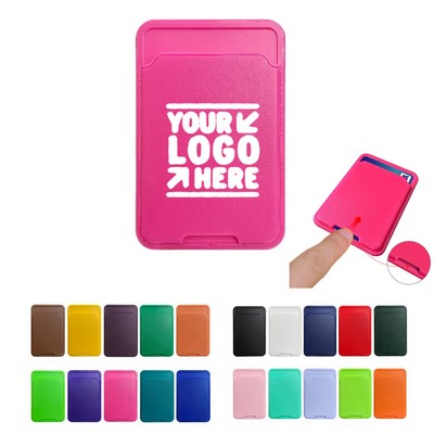 Self-Adhesive Backing Phone Case Card Holder