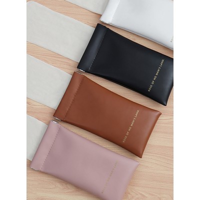 PU Leather Sunglasses Pouch