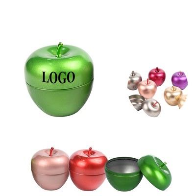 Apples Tinplate Jar