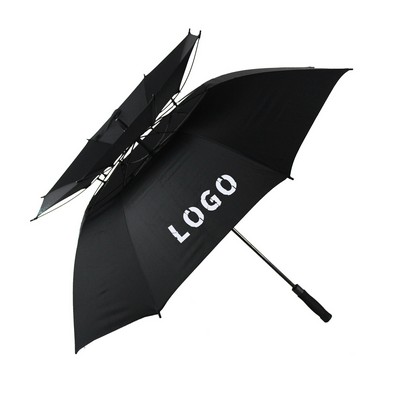 Large Double-Layer Automatic Golf Umbrella