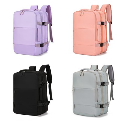 Waterproof 25L Laptop Business Anti Theft Bag with USB Port Travel Backpack