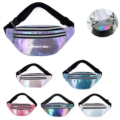 Holographic Retro Fanny Pack