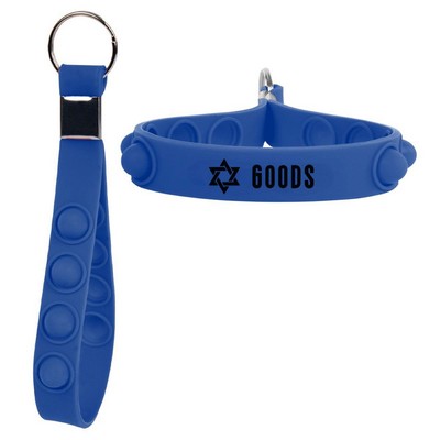 Silicone Pop Key Chain