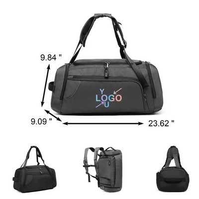 Travel Duffel Backpack with Lock for Overnight Trips