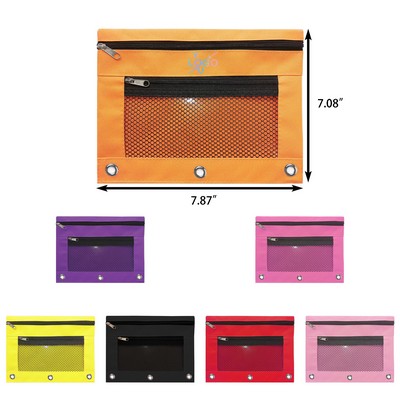 Three Ring Binder Pencil Case