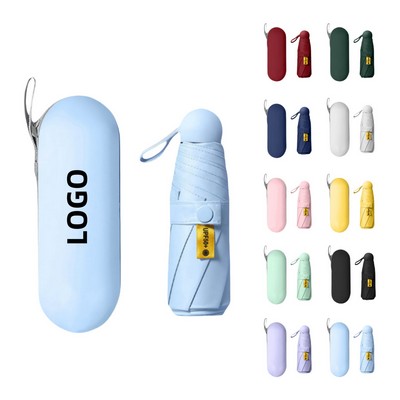 Mini Folding Capsule Umbrella