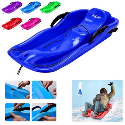 Plastic Snow Sledge with Rope