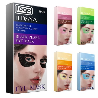 5 Packs Collagen Butterfly Shaped Eye Mask