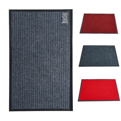 Absorbent Anti Slip Entrance Striped Floor Mat