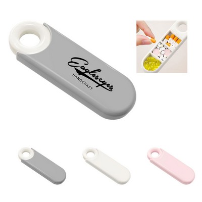 Portable ABS Pill Box