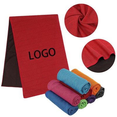 160 GSM Polyester Cooling Sport Towel