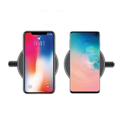 K8 wireless charger 20W fast charge 30W aluminum alloy material wireless charge round desktop model