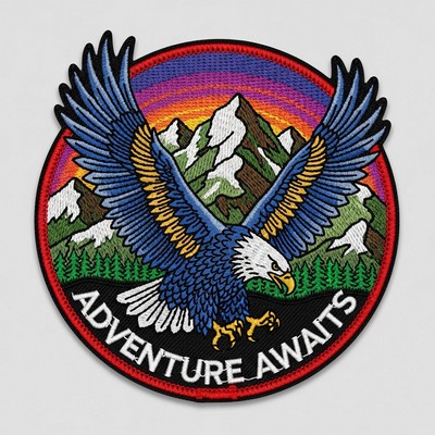 2.5" 100% Embroidered Patch (Sewn On)