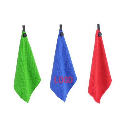 Mangnetic Golf Towel - 11.5''X 11.5''