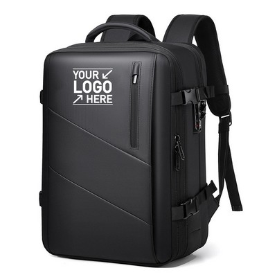 Waterproof Compression Travel Backpack with Dual Front Pockets