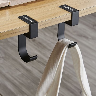 5-Shaped Aluminum Alloy Desktop Hook