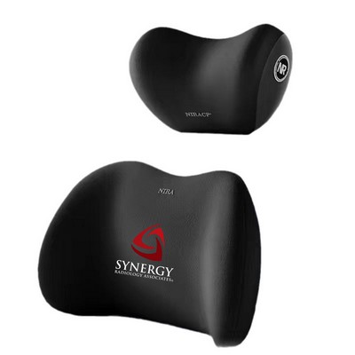 Car Headrest Lumbar Support Cushion Car Lumbar Support Pillow and Car Neck Pillow Kit