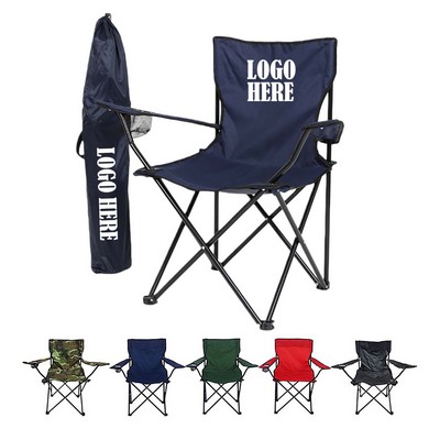 Portable Folding Camping Chair With Carrying Bag