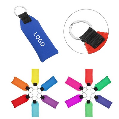 Neoprene Floating Keychain