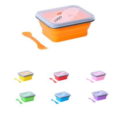 Small Collapsible Silicone Lunch Box