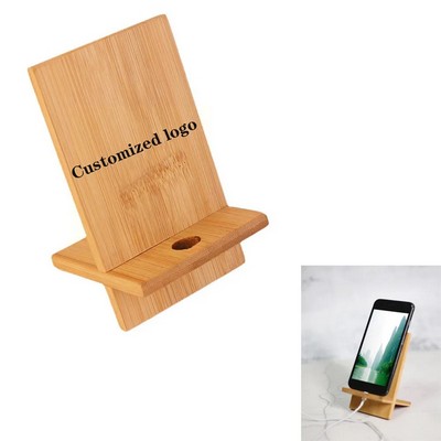 Bamboo Wooden Phone Stand