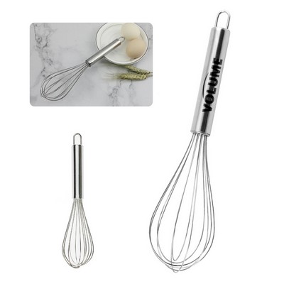 12.2" Stainless Steel Kitchen Whisk Set Cooking Tools