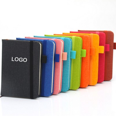 A7 MinI Notebooks W/Pen Loop