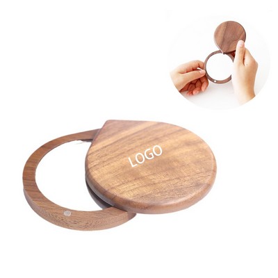 Magnetic Wooden Mirror