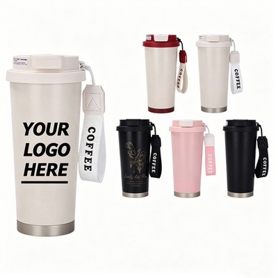 17OZ Portable Stainless Steel Coffee Mug