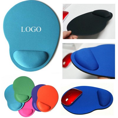 Ergonomic Mouse Pad With Comfortable Gel Wrist Rest Support