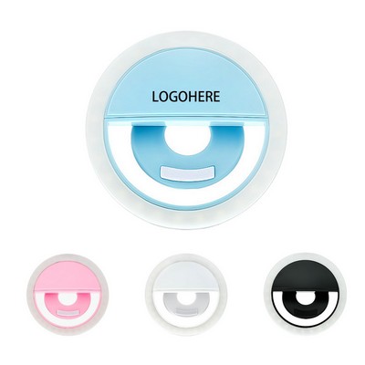 Portable Clip-on Selfie Ring Light