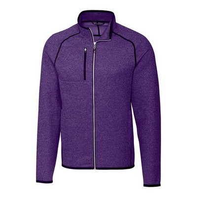 Cutter and Buck Mainsail Sweater-Knit Full Zip Jacket