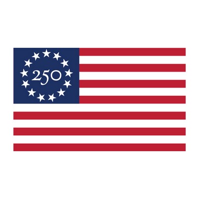 Betsy Ross 250 Flag - 4x6